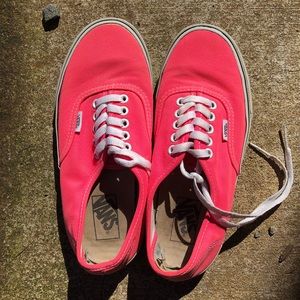 Hot Pink Vans